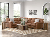 WillowBend Caramel 3-Piece Sectional - Ornate Home