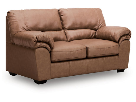 WillowBend Caramel Loveseat - Ornate Home