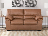 WillowBend Caramel Loveseat - Ornate Home