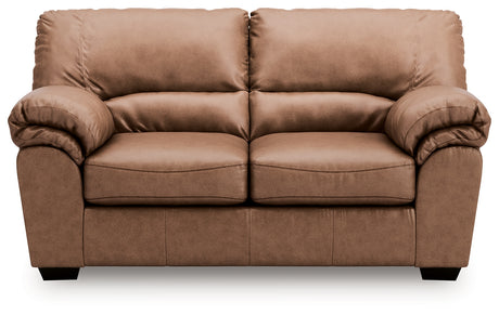 WillowBend Caramel Loveseat - Ornate Home