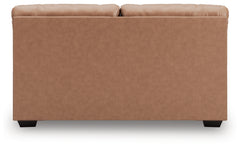 WillowBend Caramel Loveseat - Ornate Home