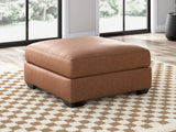 WillowBend Caramel Oversized Accent Ottoman - Ornate Home