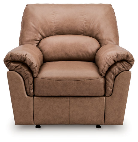 WillowBend Caramel Rocker Recliner - Ornate Home