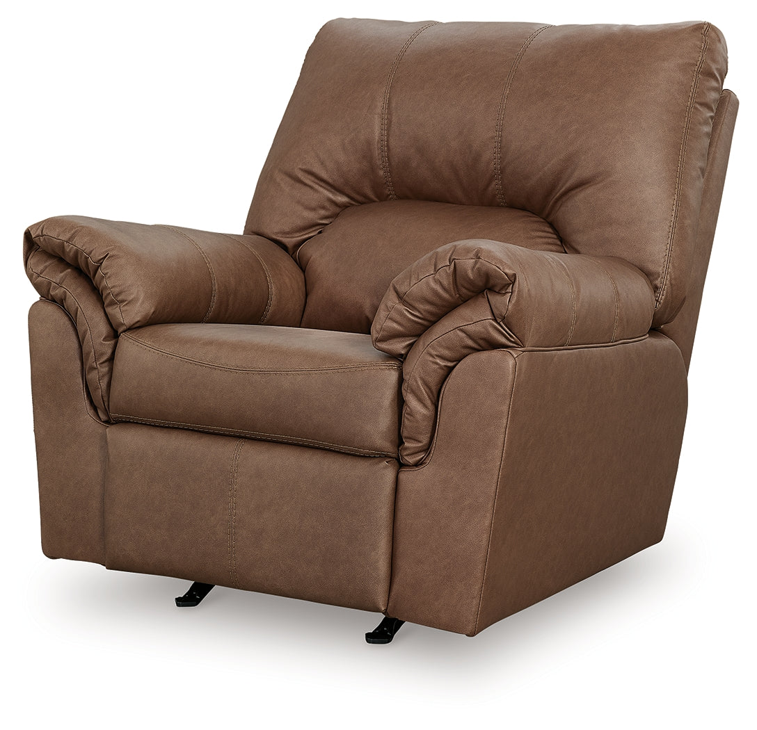 WillowBend Caramel Sofa, Loveseat and Recliner (Online Special Price) - Ornate Home