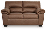 WillowBend Caramel Sofa, Loveseat and Recliner (Online Special Price) - Ornate Home