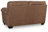 WillowBend Caramel Sofa, Loveseat and Recliner - Ornate Home