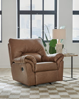WillowBend Caramel Sofa, Loveseat and Recliner - Ornate Home