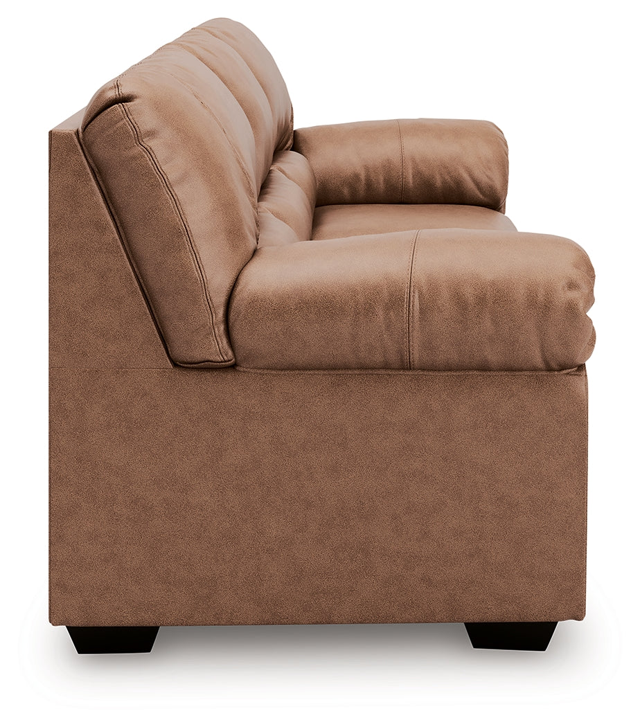 WillowBend Caramel Sofa and Loveseat (Online Special Price) - Ornate Home