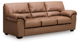 WillowBend Caramel Sofa and Loveseat - Ornate Home