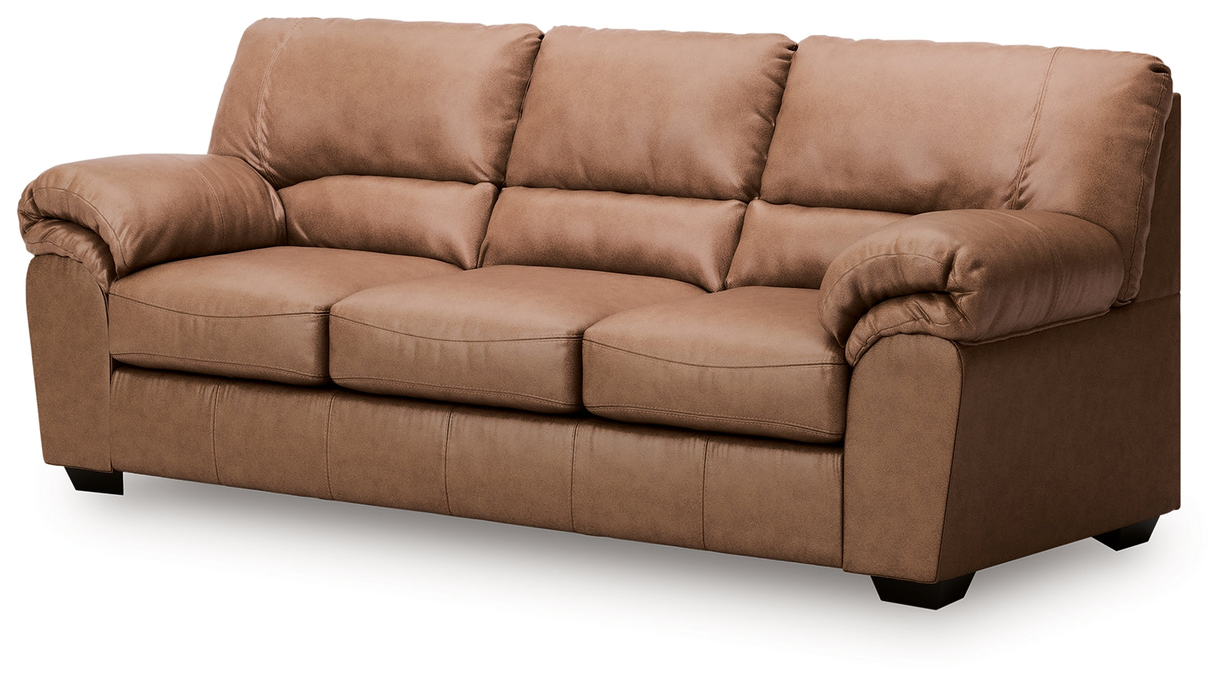 WillowBend Caramel Sofa and Loveseat - Ornate Home