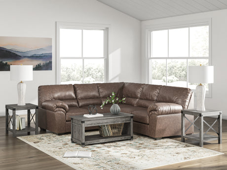 WillowBend Umber 2-Piece Sectional - Ornate Home