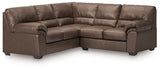 WillowBend Umber 2-Piece Sectional - Ornate Home