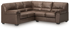 WillowBend Umber 2-Piece Sectional - Ornate Home