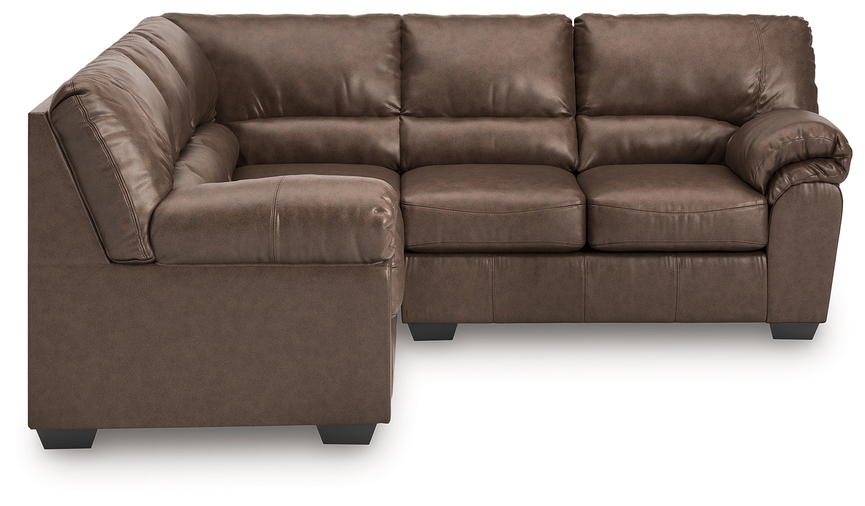 WillowBend Umber 2-Piece Sectional - Ornate Home