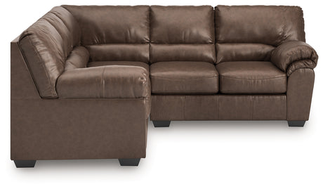 WillowBend Umber 2-Piece Sectional - Ornate Home