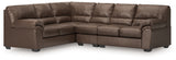 WillowBend Umber 3-Piece Sectional - Ornate Home