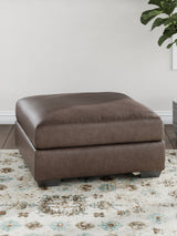 WillowBend Umber Oversized Accent Ottoman (Online Special Price) - Ornate Home
