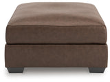 WillowBend Umber Oversized Accent Ottoman (Online Special Price) - Ornate Home