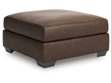 WillowBend Umber Oversized Accent Ottoman - Ornate Home