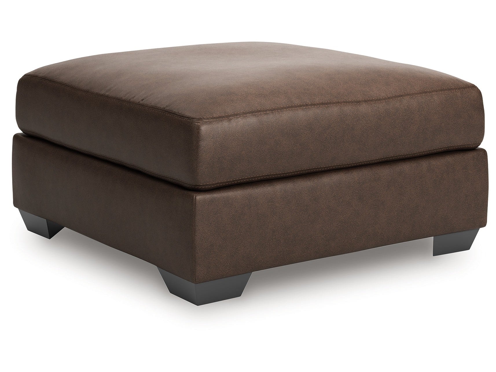 WillowBend Umber Oversized Accent Ottoman - Ornate Home