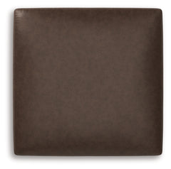 WillowBend Umber Oversized Accent Ottoman - Ornate Home