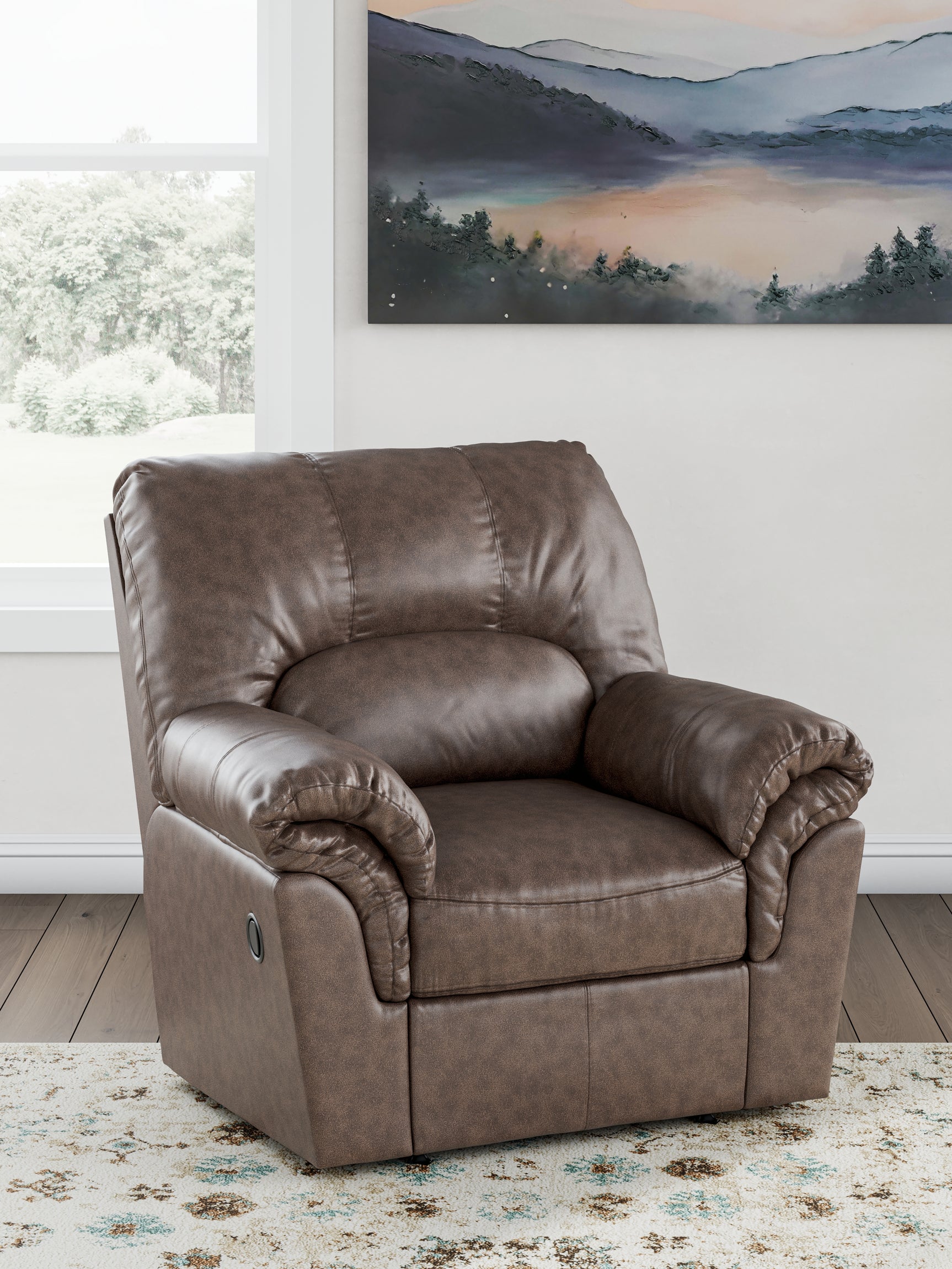 WillowBend Umber Rocker Recliner - Ornate Home
