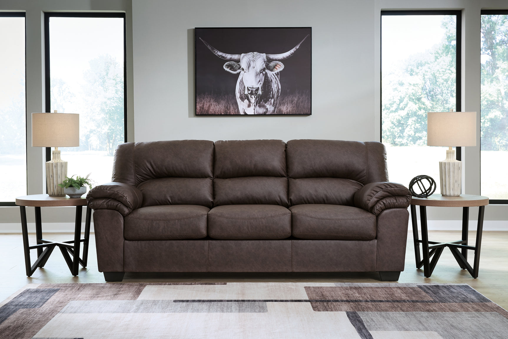WillowBend Umber Sofa and Loveseat (Online Special Price) - Ornate Home
