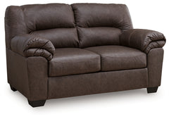 WillowBend Umber Sofa and Loveseat - Ornate Home