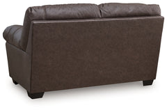 WillowBend Umber Sofa and Loveseat - Ornate Home