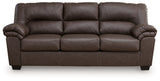 WillowBend Umber Sofa and Loveseat - Ornate Home