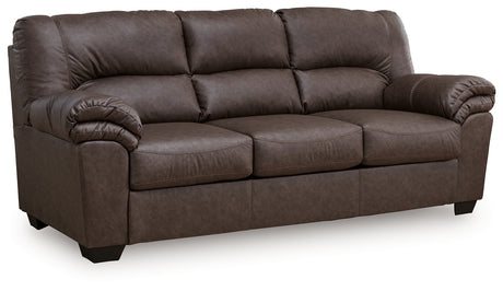WillowBend Umber Sofa and Loveseat - Ornate Home