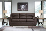 WillowBend Umber Sofa and Loveseat - Ornate Home