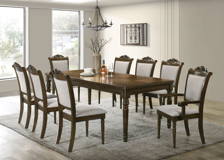 Willowbrook Chestnut Dining Room Table - Ornate Home