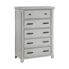 Willowbrook Light Gray 5-Piece Queen Bedroom Set - Ornate Home