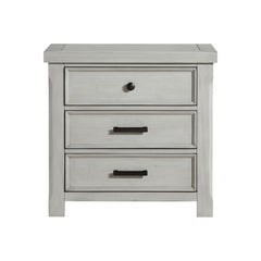 Willowbrook Light Gray 5-Piece Queen Bedroom Set - Ornate Home