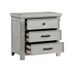 Willowbrook Light Gray 5-Piece Queen Bedroom Set - Ornate Home