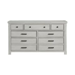 Willowbrook Light Gray 5-Piece Queen Bedroom Set - Ornate Home