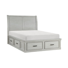 Willowbrook Light Gray California King Platform Bed - Ornate Home