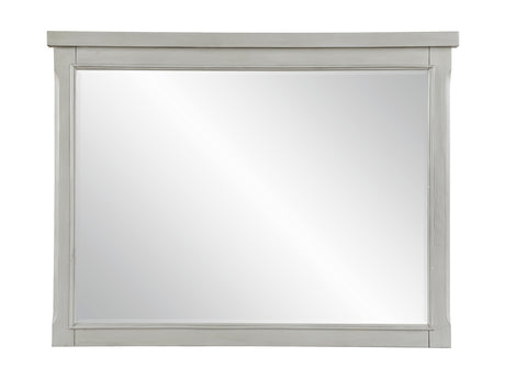 Willowbrook Light Gray Mirror - Ornate Home