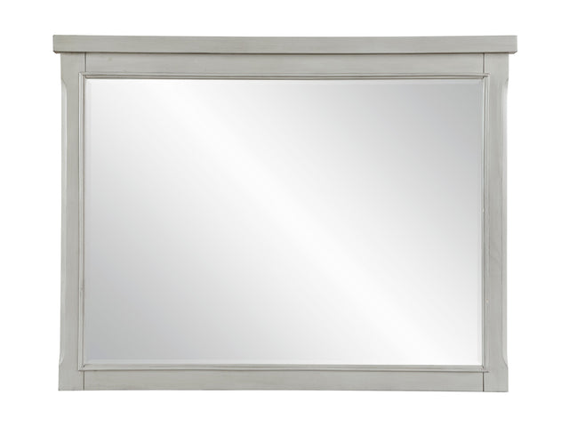 Willowbrook Light Gray Mirror - Ornate Home
