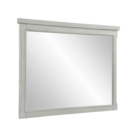 Willowbrook Light Gray Mirror - Ornate Home