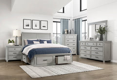 Willowbrook Light Gray Mirror - Ornate Home