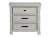 Willowbrook Light Gray Nightstand - Ornate Home