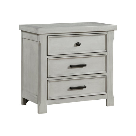 Willowbrook Light Gray Nightstand - Ornate Home