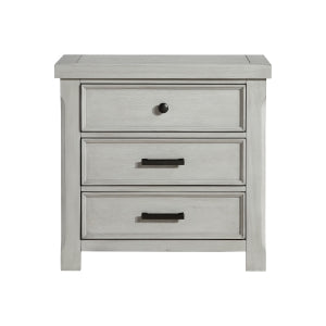 Willowbrook Light Gray Nightstand - Ornate Home