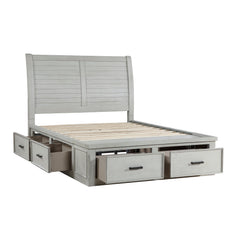 Willowbrook Light Gray Queen Platform Bed - Ornate Home