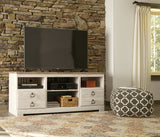 Willowton 64" TV Stand w/ Fireplace Option (Online Special Price) - Ornate Home