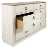 Willowton  Dresser & 2 Nightstands (Online Special Price) - Ornate Home