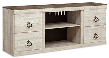 Willowton Whitewash 60" TV Stand (Online Special Price) - Ornate Home