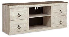 Willowton Whitewash 60" TV Stand - Ornate Home